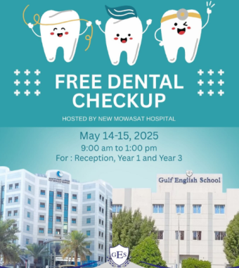 Free Dental Checkup at Gulf English School - 14-15 May 2025