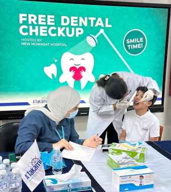 Free dental checkups at A'Takamul International School - 30 April 2025