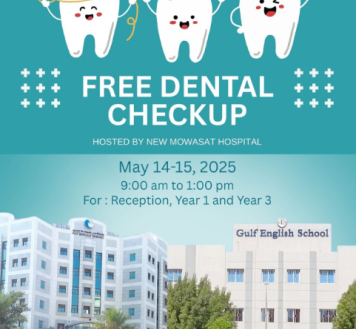 Free Dental Checkup at Gulf English School - 14-15 May 2025
